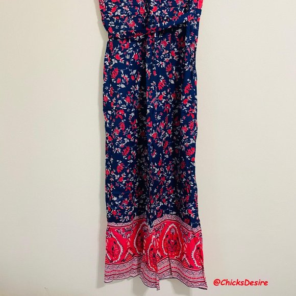 2021 Hot Pick - Gypsy V-neck Maxi Printed Dress - Picture 6 of 14